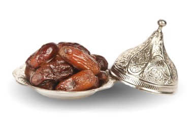 Beyaz arkaplanda izole edilmiş tarihler