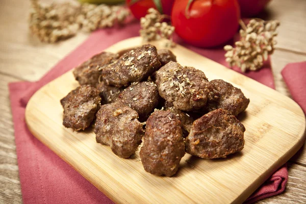 Delicioso turco casero Kofte (albóndigas ) — Foto de Stock