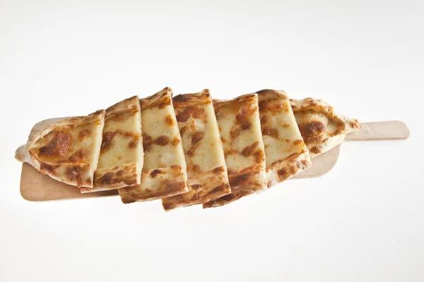 Turkish cheese pide — Stock Photo, Image