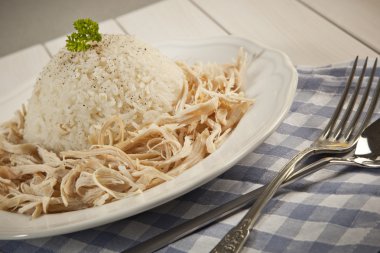 Türk Pilav pilavlı tavuk göğsü