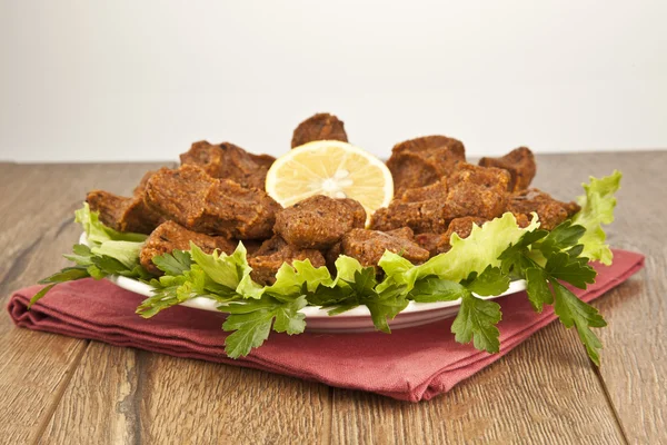 Cig kofte - türkisches Essen — Stockfoto