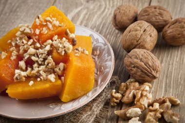 Türk geleneksel Kabak Tatlısı ( kabak tatlisi )