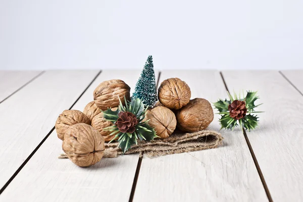 Walnoten met christmas xmas orient producten — Stockfoto