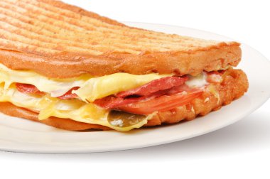 Ayvalık Tostu Türk geleneksel tost sandviç