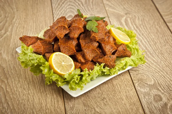 Cig kofte Turkish Food — Stock Photo, Image