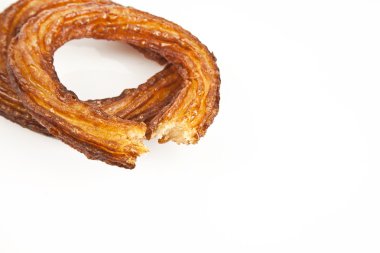 Türk çörek veya geleneksel halka tatlı Halka Tatli kerhane patlıcan.