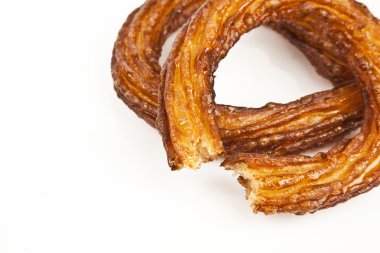 Türk çörek veya geleneksel halka tatlı Halka Tatli kerhane patlıcan.