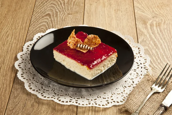 Turkish Traditional Trilece Dairy Dessert Cake — Stock Photo, Image