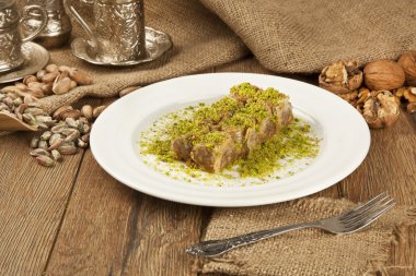 Konsept geçmişe sahip Türk Ramazan Tatlısı Baklava