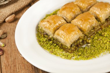 Konsept geçmişe sahip Türk Ramazan Tatlısı Baklava