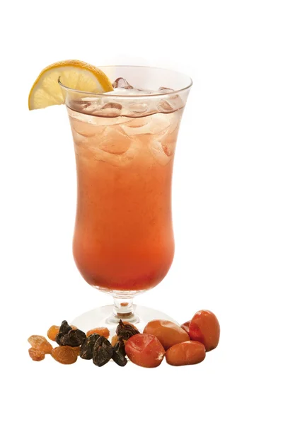 Cold spice and fruit coctail — Stock Photo, Image