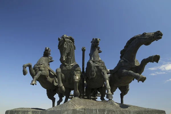 Four Bronze Horses — Stock Photo, Image