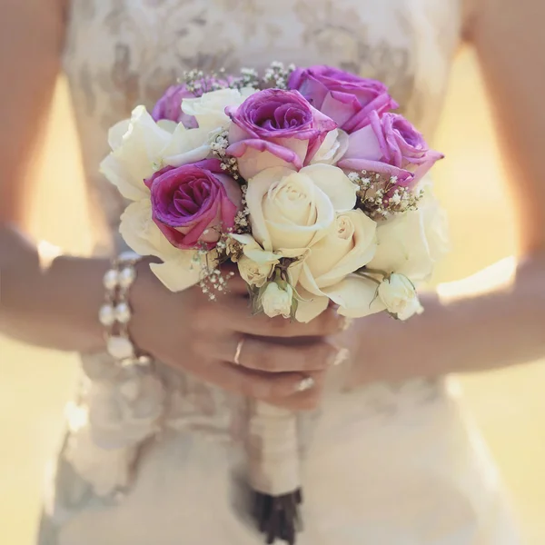 Zachte bruiloft boeket — Stockfoto