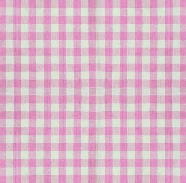 Checkered fabric closeup — Stock Photo, Image