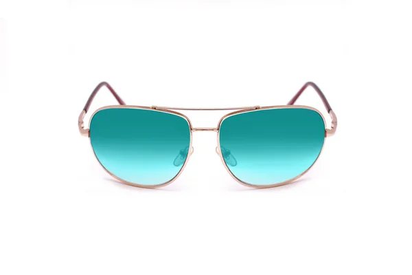 Modieuze zonnebril met gekleurd glas — Stockfoto