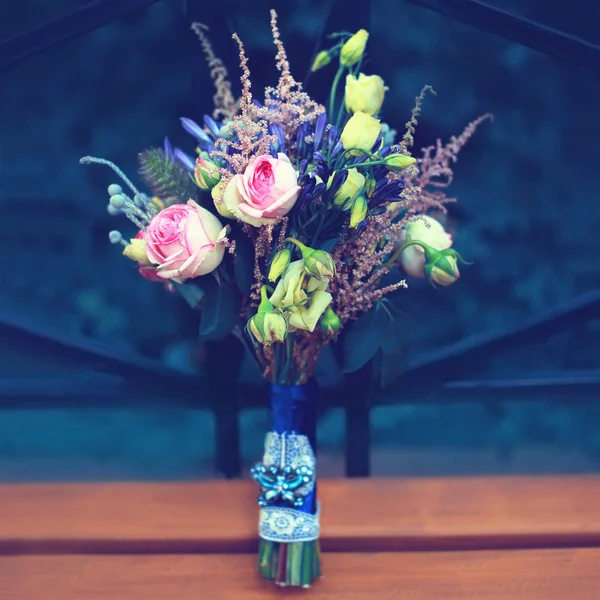 Bouquet de mariage fleurs — Photo