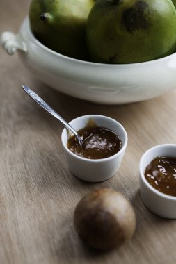 Mango chutney olgun Mango ile