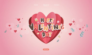 Kutlama konsepti için Sevgililer Günü arkaplanı