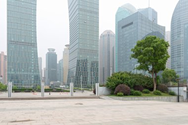 Lujiazui Finans Merkezi, modern binalar