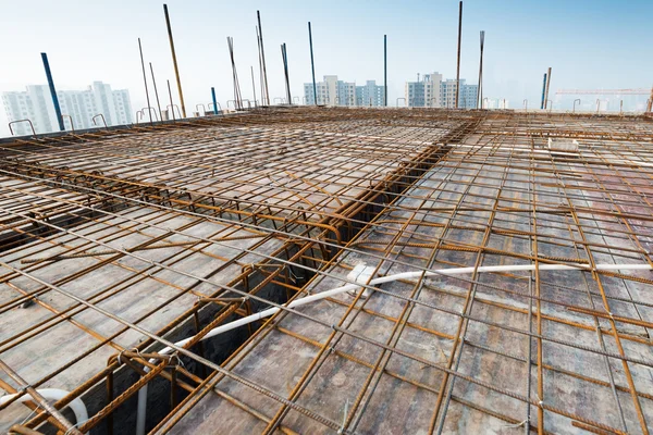 Roof structure under construction — Stock Photo, Image