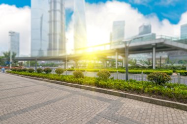 yüzyıl Cadde Sokak Lujiazui shanghai