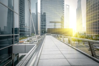 Lujiazui Finans Merkezi, modern binalar