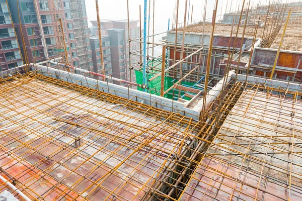 Roof structure under construction — Stock Photo, Image