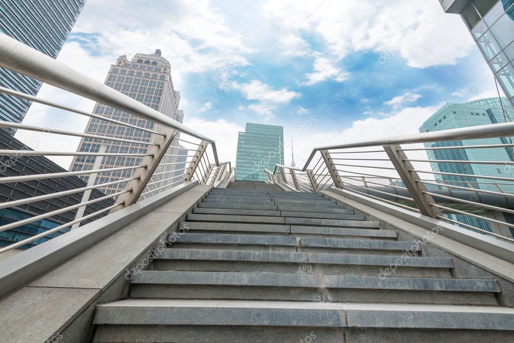 modern buildings of the lujiazui financial centre