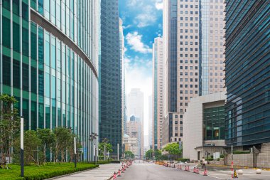Lujiazui Finans Merkezi, modern binalar