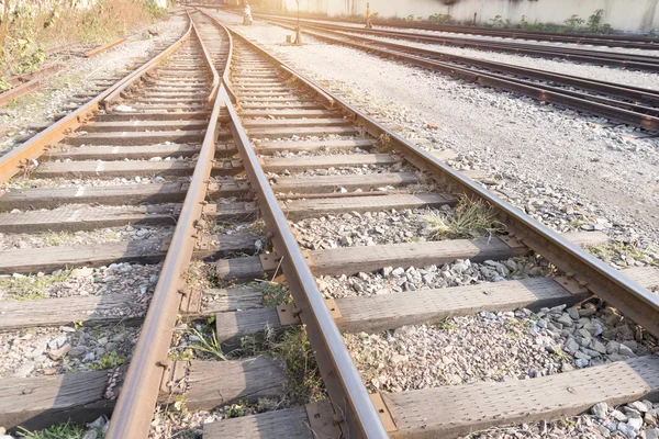 Modo di procedere ferroviario — Foto Stock