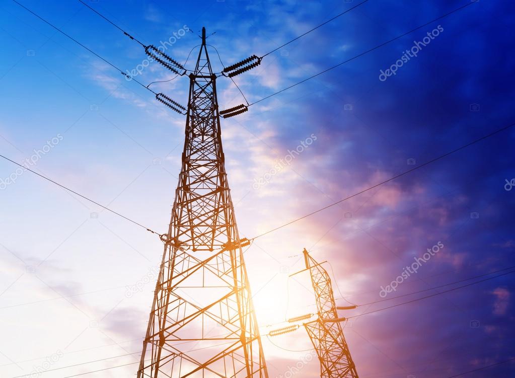 Metal High-voltage towers