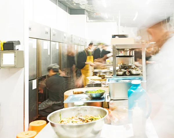 Chefs of restaurant kitchen — Stock Photo, Image