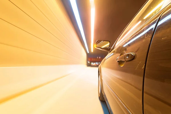 Car on road at night — Stock Photo, Image