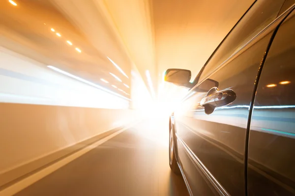 Car on road at night — Stock Photo, Image