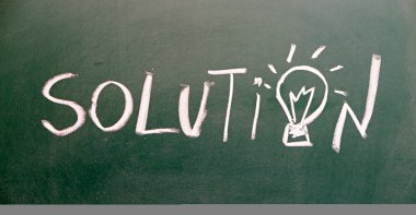 Tebeşir kelime O mektupta yer ampul çizilmiş 