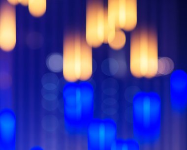 Noel ışıkları arka plan bulanık.