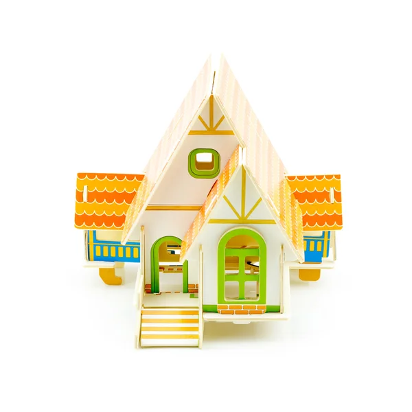 Petite maquette maison en bois — Photo