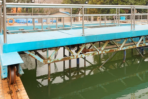 Planta de tratamiento de aguas residuales —  Fotos de Stock