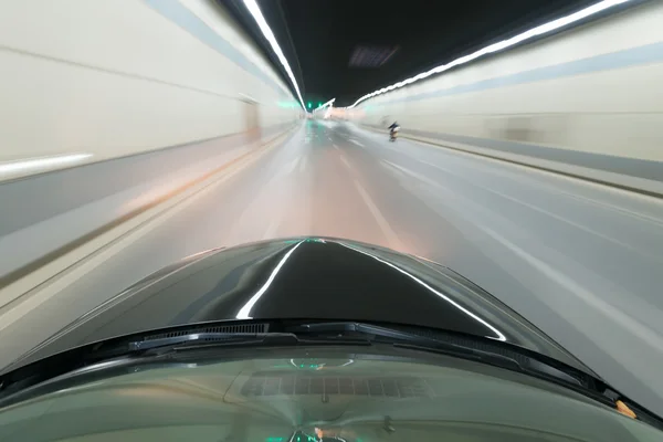 Car on road at night — Stock Photo, Image