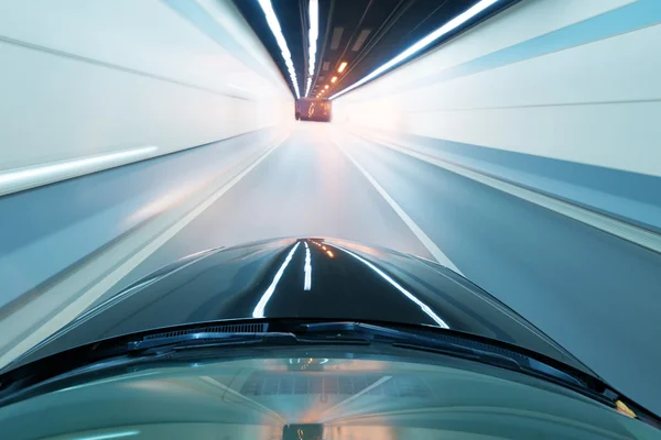 Car on road at night — Stock Photo, Image