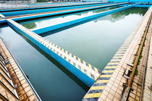 Instalaciones de limpieza de agua — Foto de Stock