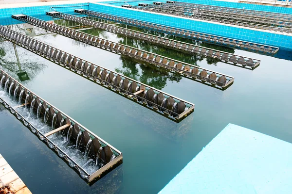 Wastewater treatment plant — Stock Photo, Image