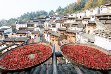 Wuyuan village in China clipart