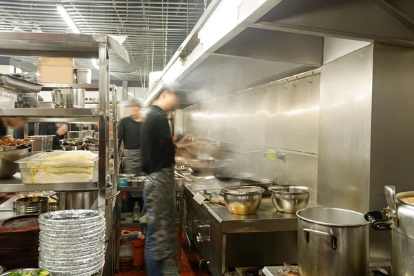 Chefs of restaurant kitchen — Stock Photo, Image