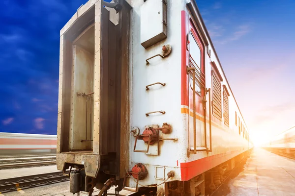 Fast moving trains — Stock Photo, Image