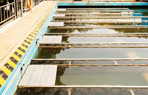 Wastewater treatment plant — Stock Photo, Image