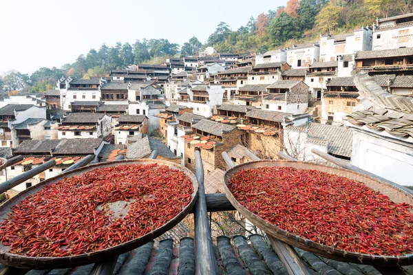 Wuyuan vesnice v Číně — Stock fotografie