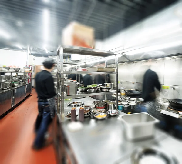 Chefs of restaurant kitchen — Stock Photo, Image