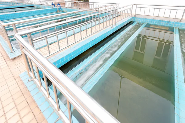 Wastewater treatment plant — Stock Photo, Image