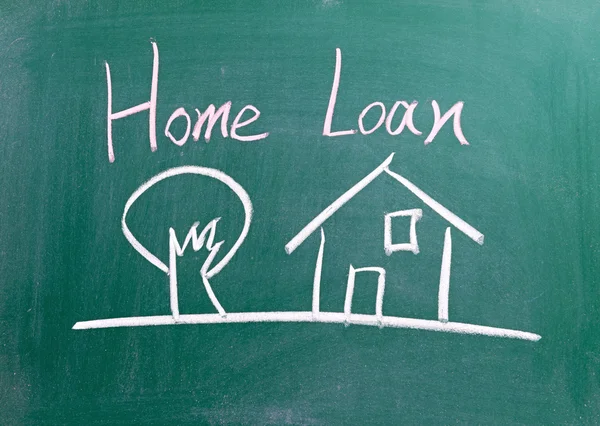 Home Loan sign — Stock Photo, Image
